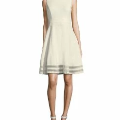Brand new 🧨 Calvin Klein Sleeveless Fit & Flare 👗 Dress 👩 Women 👗 Dresses 👏