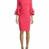 Best reviews of 🛒 Calvin Klein Tiered Bell-Sleeve Sheath 👗 Dress 👩 Women 👗 Dresses ⌛ -Calvin Klein shop 1050969755 RLLZ 1