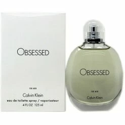 Coupon 🎉 Calvin Klein Men's Obsessed Tester 4oz EDT Spray Cologne & Aftershave 🥰