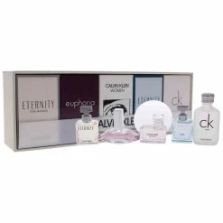 Best Pirce 🧨 Calvin Klein 👩 Women's 5oz 5pc Mini Set Fragrance ⌛