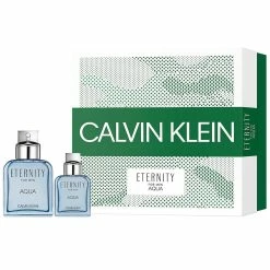 Flash Sale 💯 Calvin Klein Men's Eternity Aqua 2pc Set Cologne & Aftershave 😍
