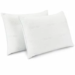 Hot Sale 😀 Calvin Klein Cooling Bamboo Knit Pack Pillow Home Pillow Inserts 🌟