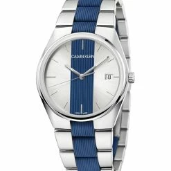 New 🛒 Calvin Klein Men's Contrast ⌚ Watch ⌚ Watches 🎉